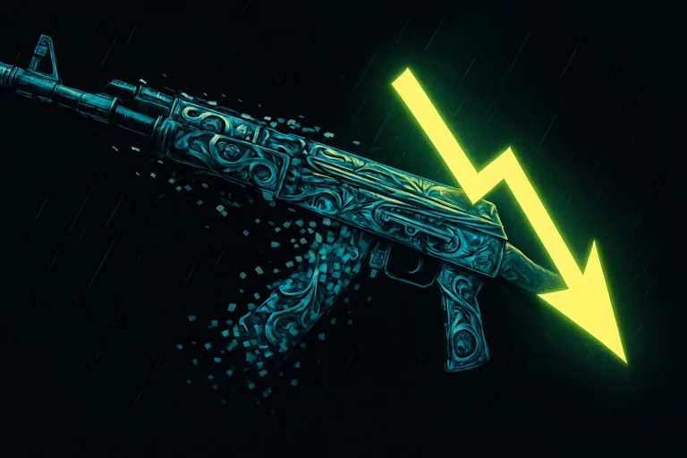 ห้าแดงต่อทองหนึ่งอันเหรอ? ตลาดสกินทรุดตัวลงหลังอัพเดต 